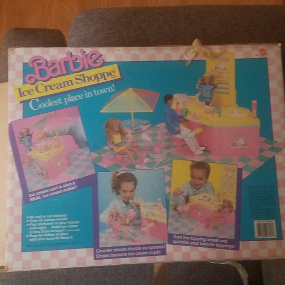 vintage barbie ice cream shoppe
